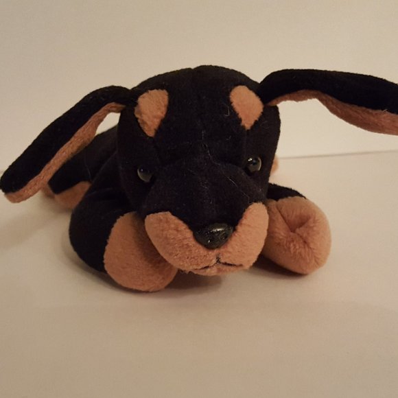 Ty Beanie Baby Doby the Doberman NO CODES/NO TAGS - Picture 2 of 8
